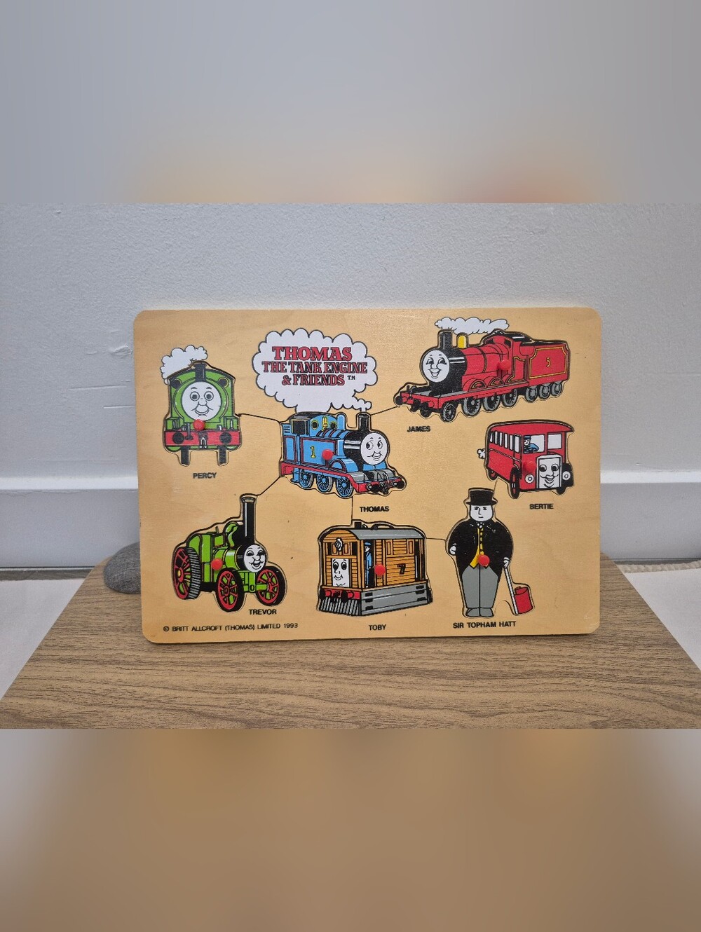 Vintage Thomas And Friends Puzzle Complete